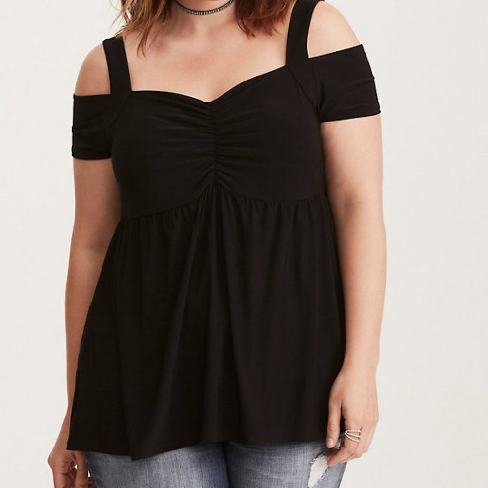 TORRID size 2 babydoll top